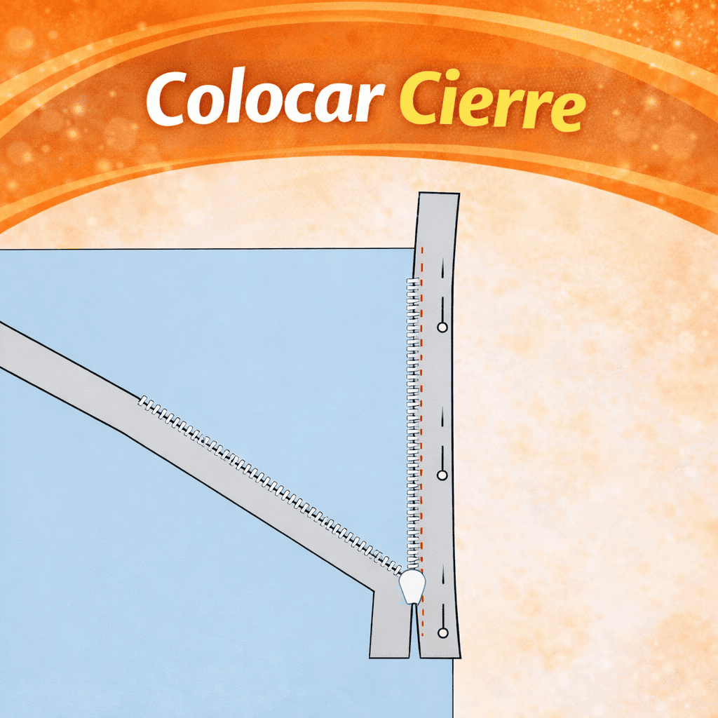 Colocar cierre